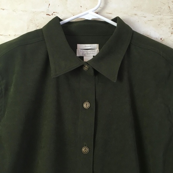 Christopher & Banks Winter Holiday Blouse NWT - Picture 2 of 8